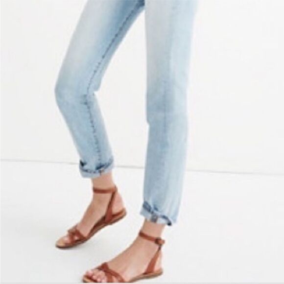 Madewell Red Sandal 7 - Picture 1 of 5